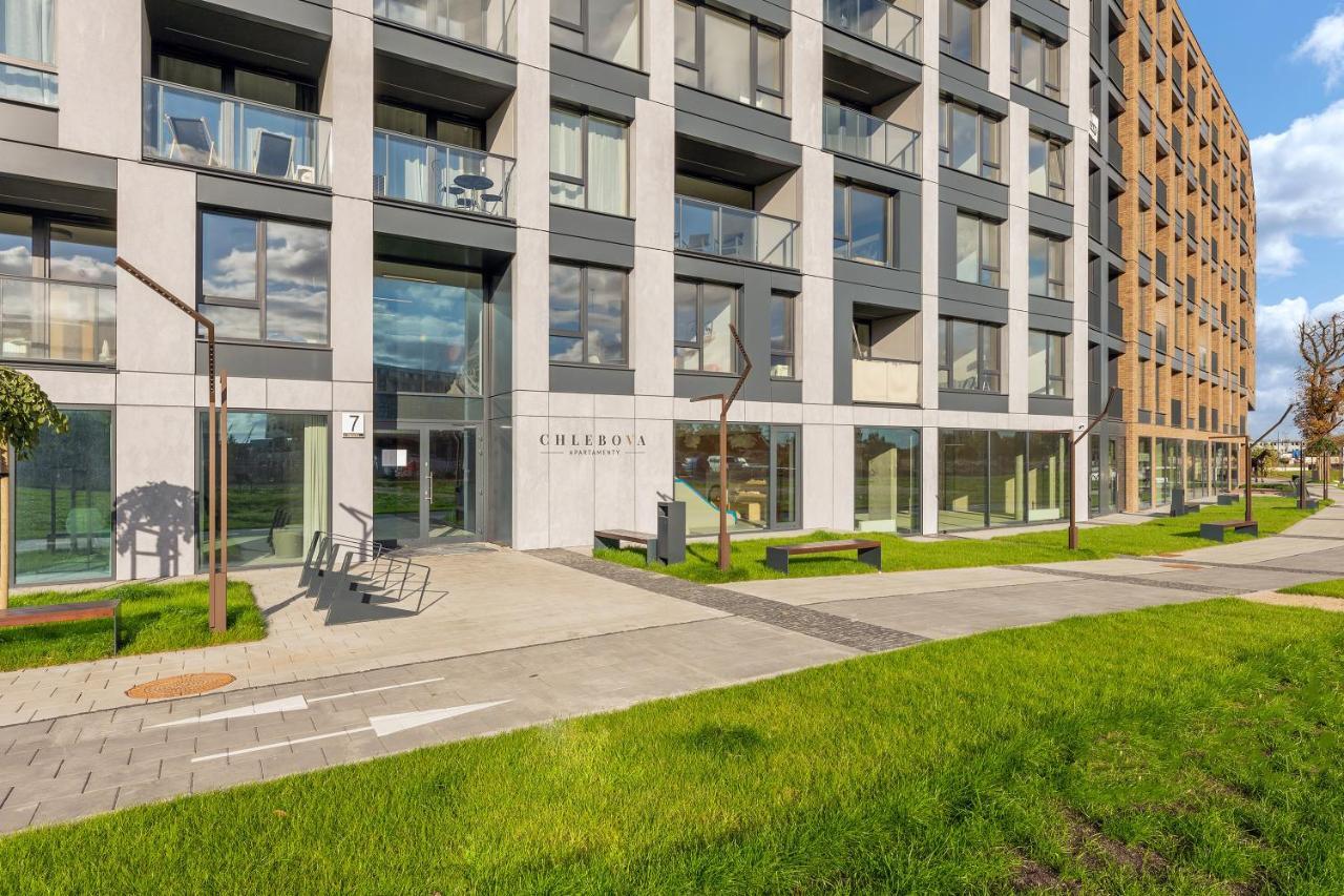 Blue Mandarin - Chlebova Apartments Danzig Exterior foto