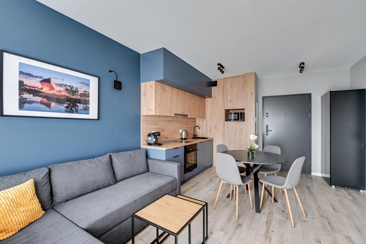 Blue Mandarin - Chlebova Apartments Danzig Exterior foto