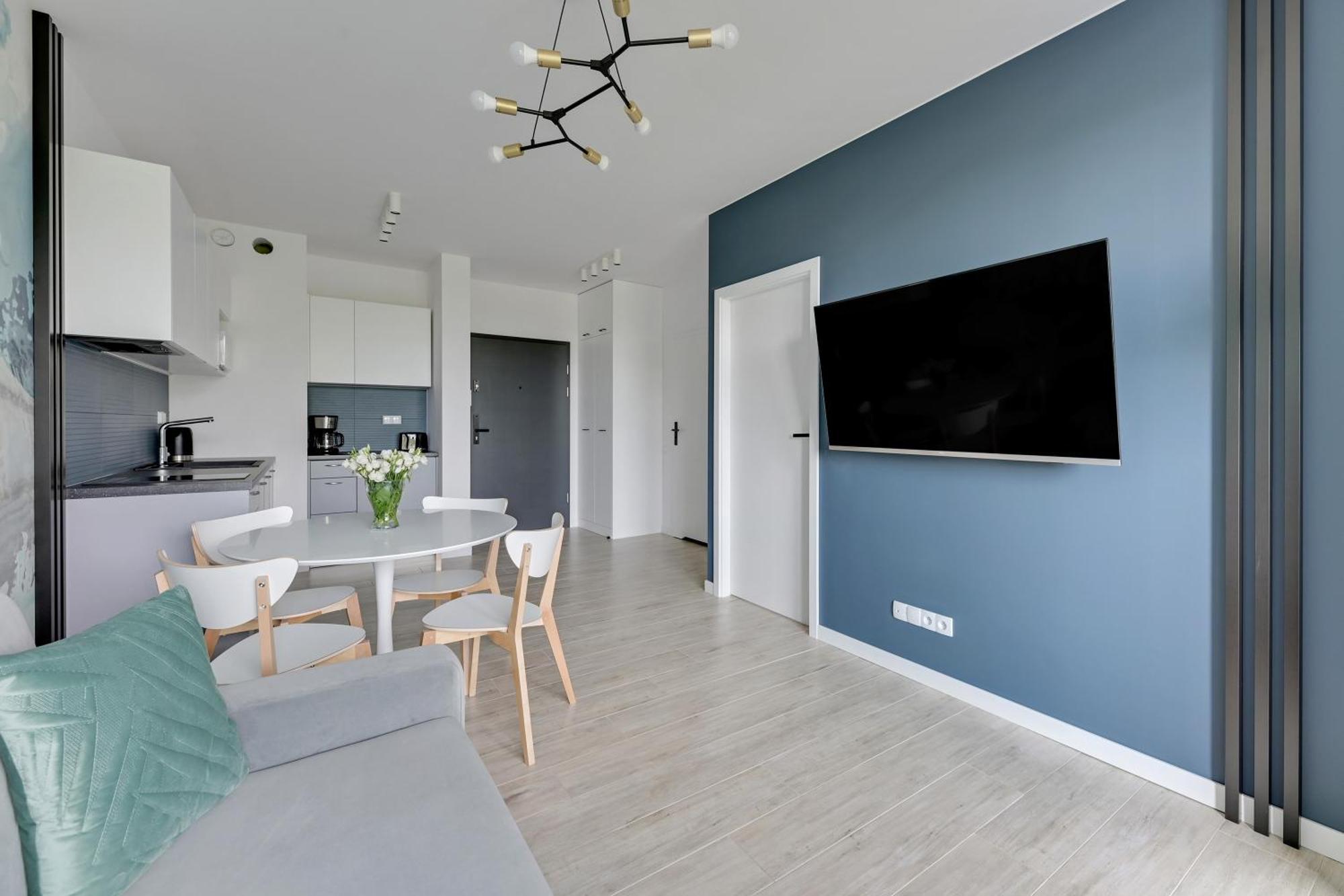 Blue Mandarin - Chlebova Apartments Danzig Zimmer foto