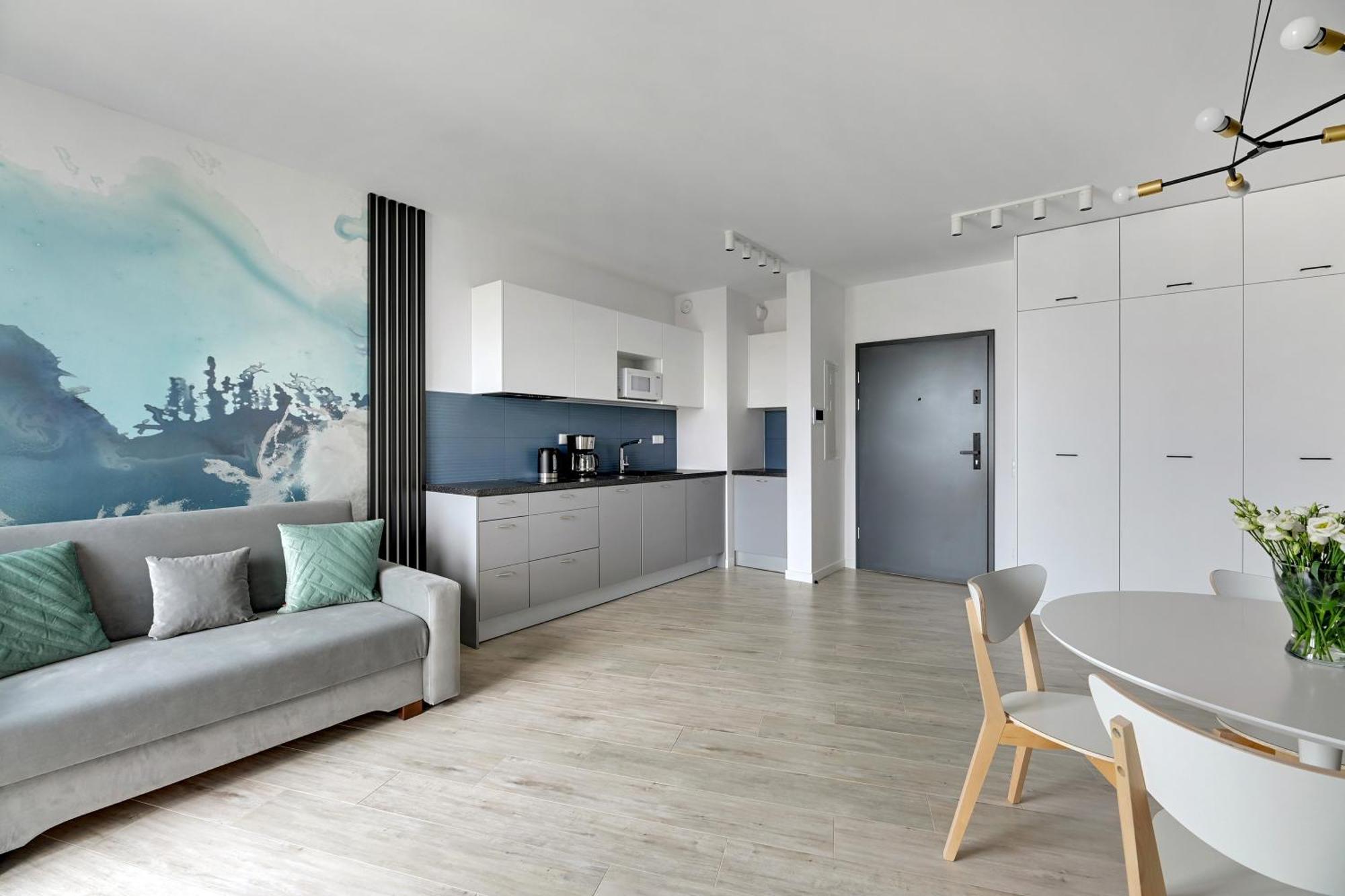 Blue Mandarin - Chlebova Apartments Danzig Zimmer foto