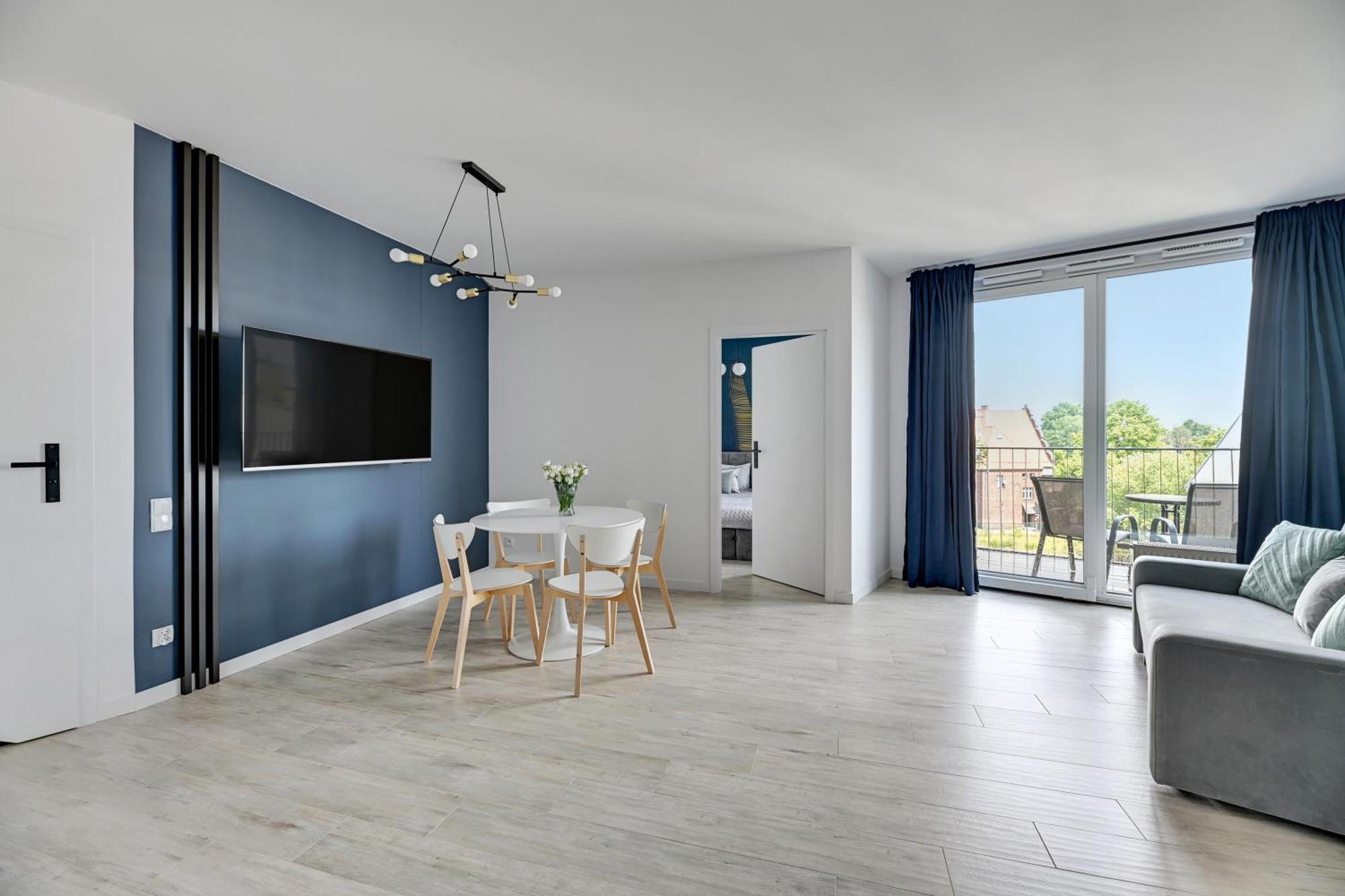 Blue Mandarin - Chlebova Apartments Danzig Zimmer foto